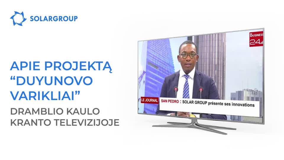 Televizijos kanalas Business 24 papasakojo apie projektą „Duyunovo Varikliai“