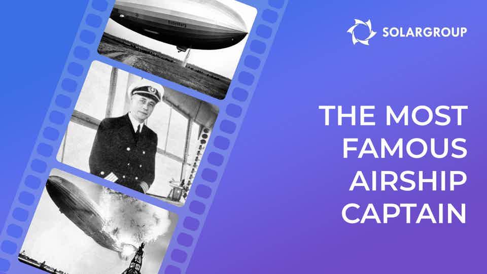 The lifework of Max Pruss, the most famous airship captain: after the Hindenburg disaster