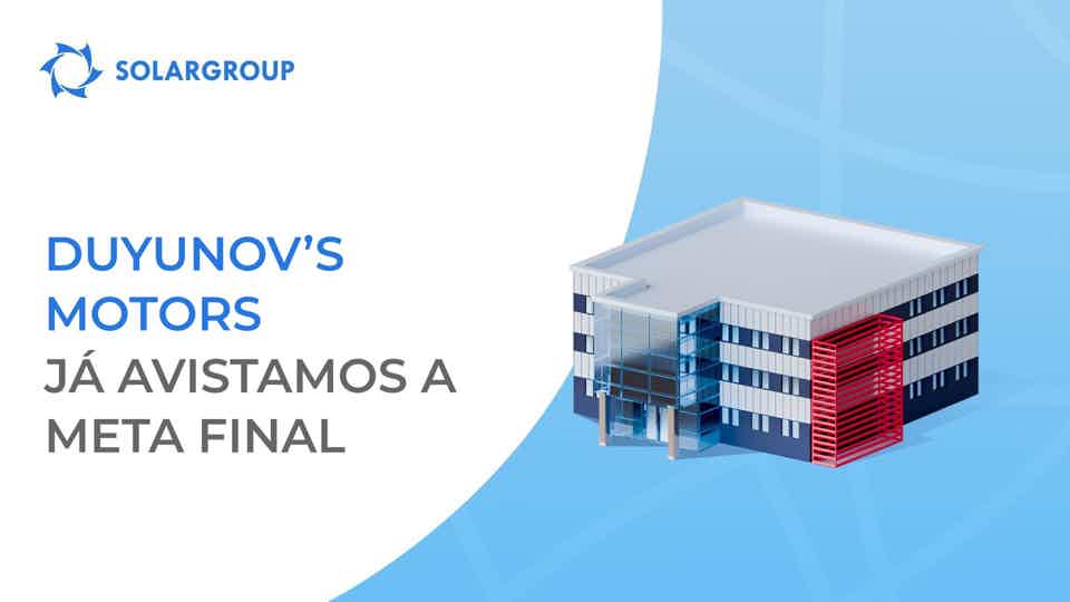 O projeto avançará muito em breve para a sua última fase de financiamento!