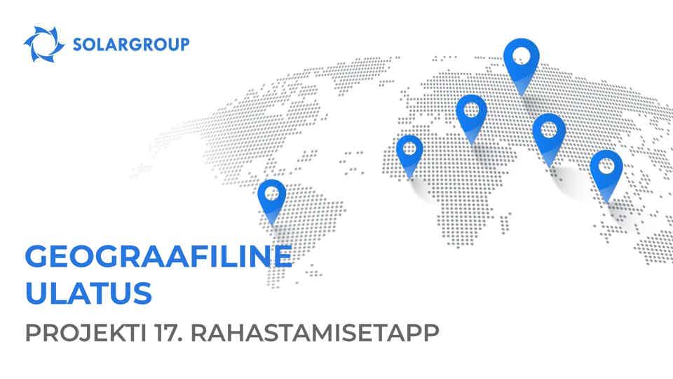 Projekti 17. rahastamisetapi geograafiline ulatus
