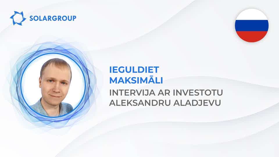 Viens no visaktīvākajiem projekta investoriem par SOLARGROUP