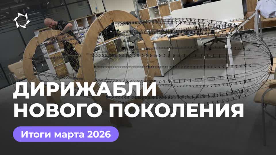 Дайджест марта: проект «Дирижабли нового поколения»