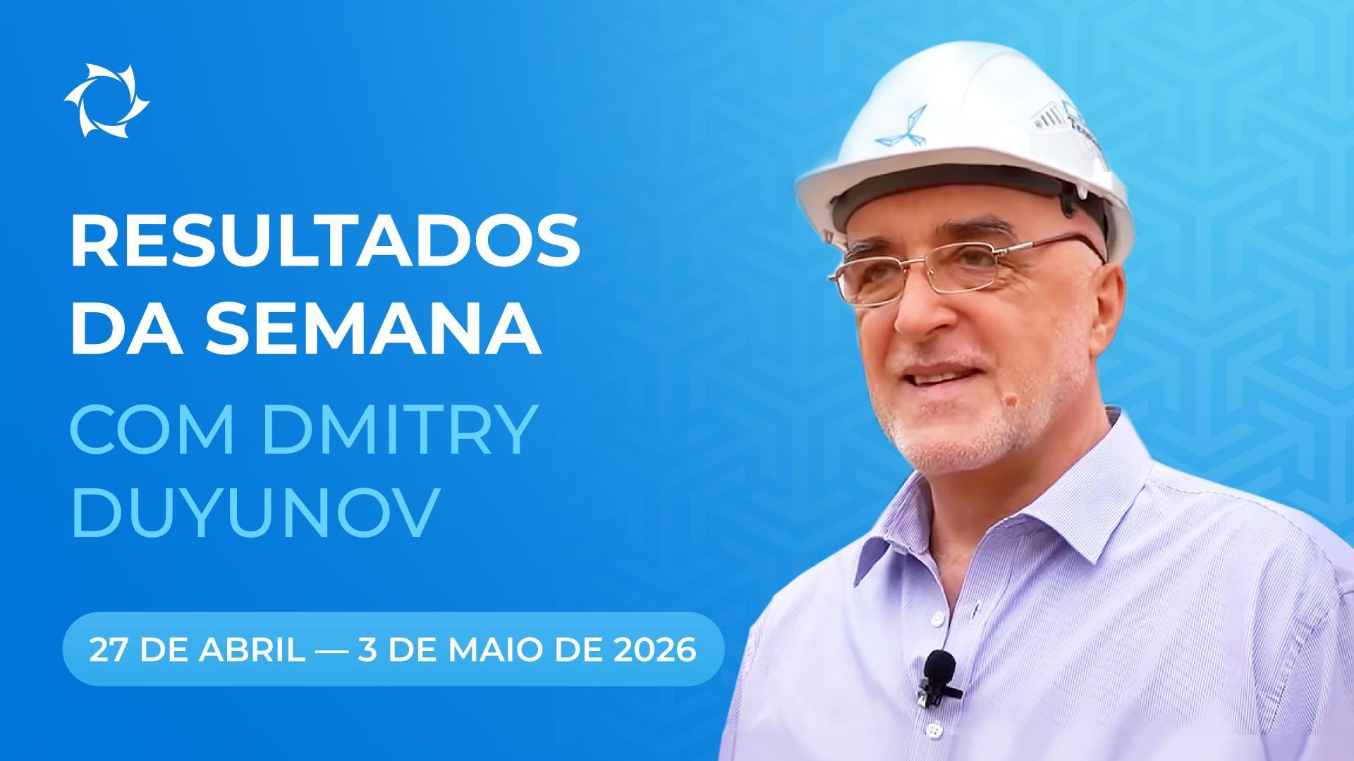 Resumo da semana no projeto «Motores Duyunov»