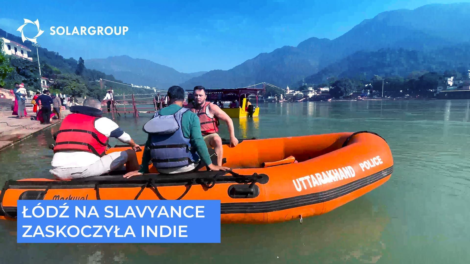Jak silnik do łodzi na Slavyance zaskoczył biznesmenów z Indii