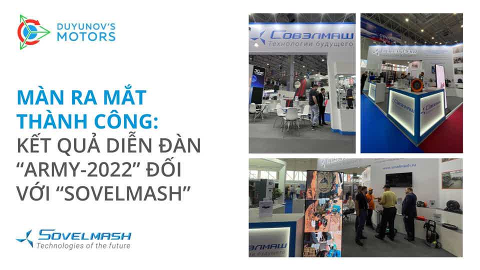 Màn ra mắt thành công rực rỡ: kết quả của diễn đàn "Army-2022" đối với "Sovelmash"