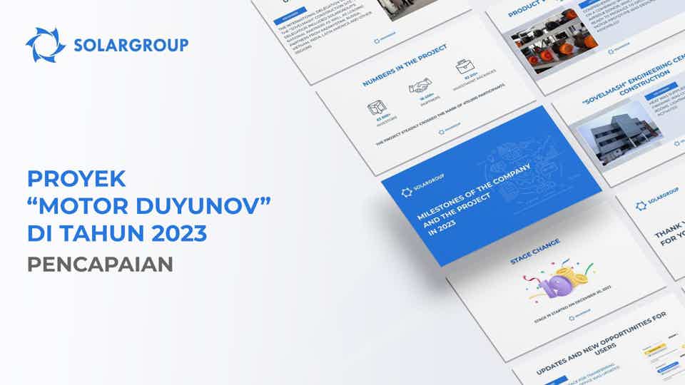 Pencapaian tahun 2023 dalam format presentasi