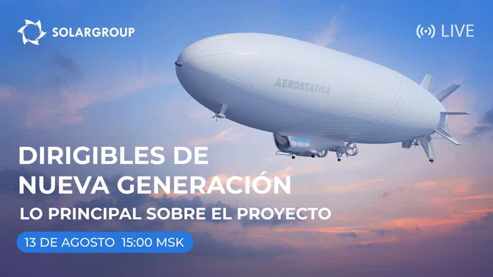 Transmisión en vivo sobre el nuevo proyecto de SOLARGROUP