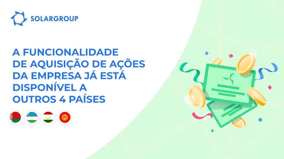 Disponibilização da funcionalidade na Bielorrússia, Usbequistão, Tajiquistão e Quirguistão