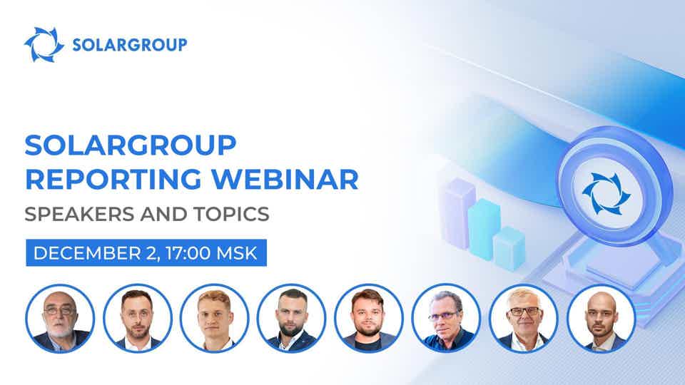 The speakers and topics to be discussed at the final webinar of the year