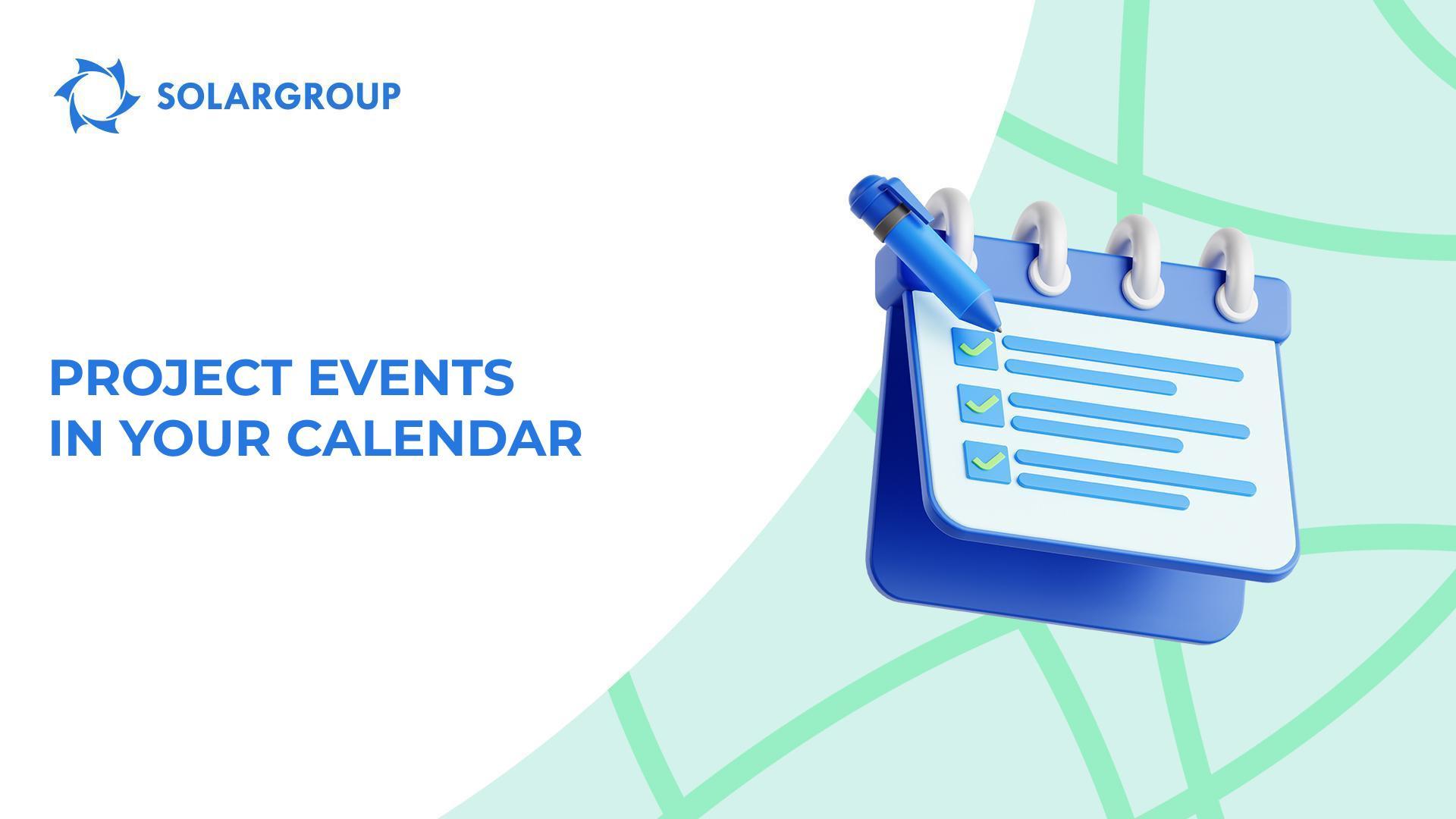 New feature in the back office: adding events to your calendar