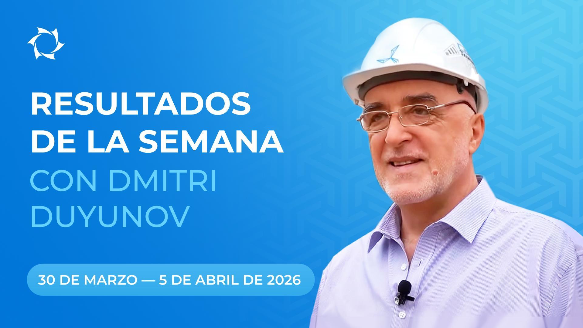 Resultados de la semana en el proyecto «Motores Duyunov»