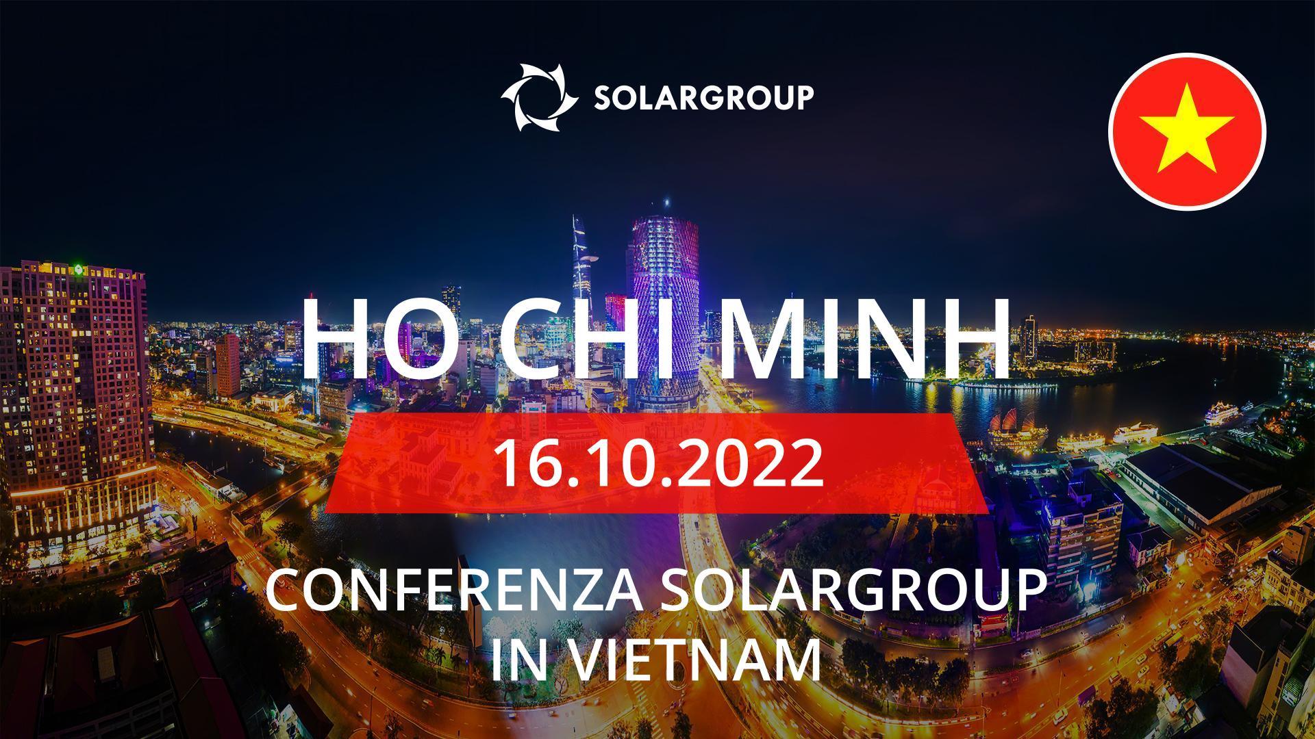 Conferenza SOLARGROUP a Ho Chi Minh