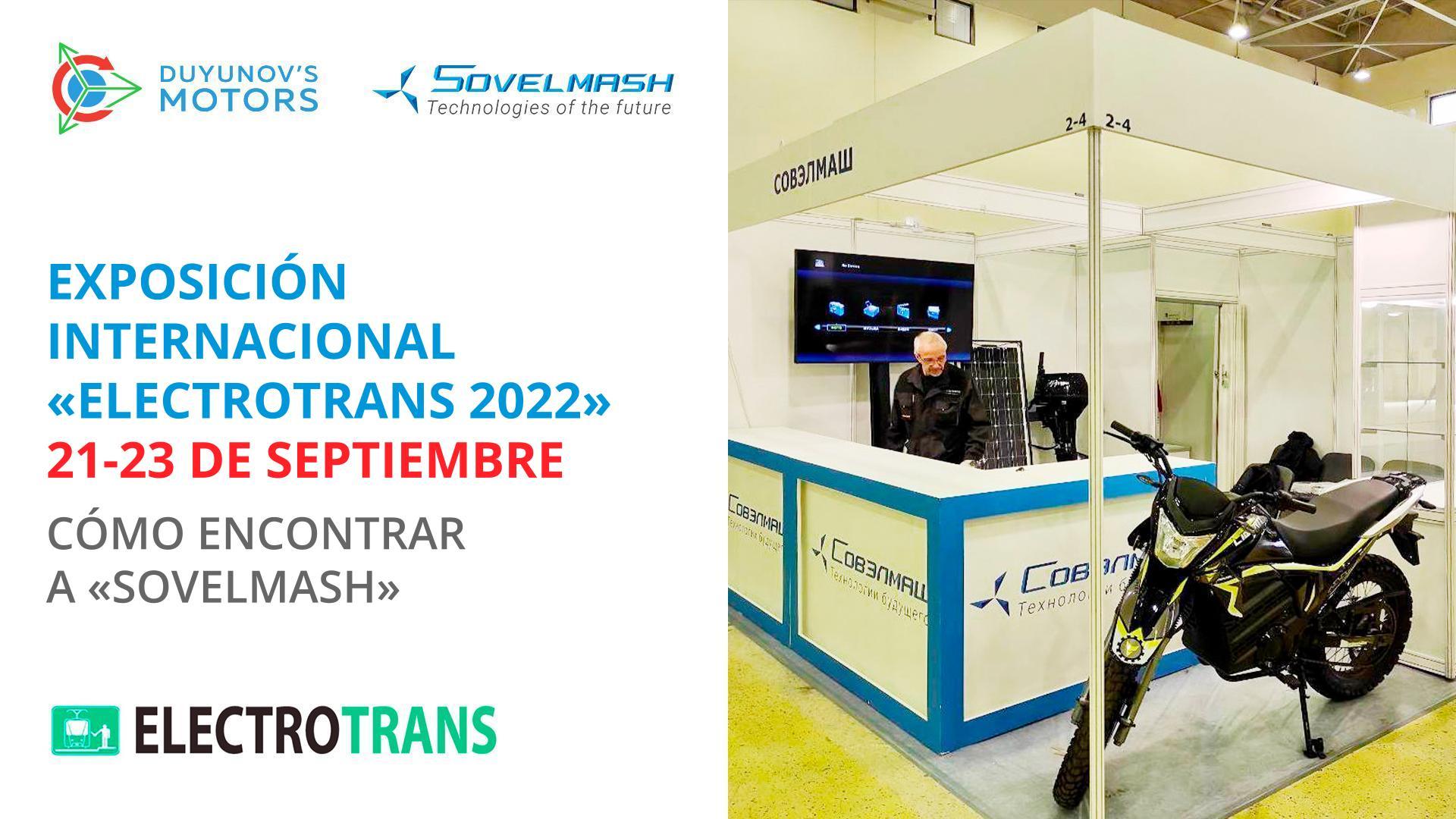 Semana rusa de transporte público: exposición Internacional "ElectroTrans 2022"