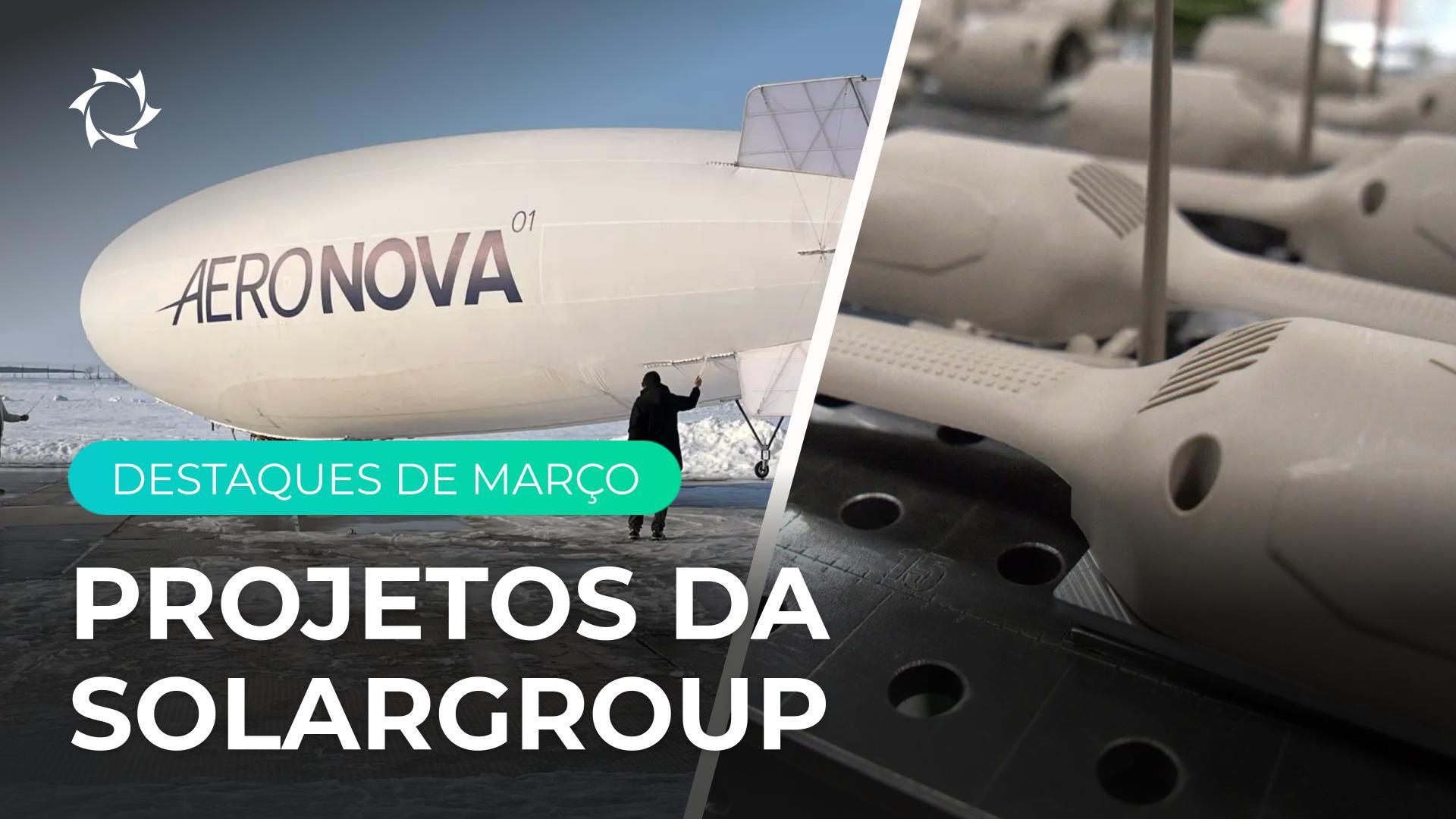 Aceleração da produção e licença governamental: março nos projetos da SOLARGROUP