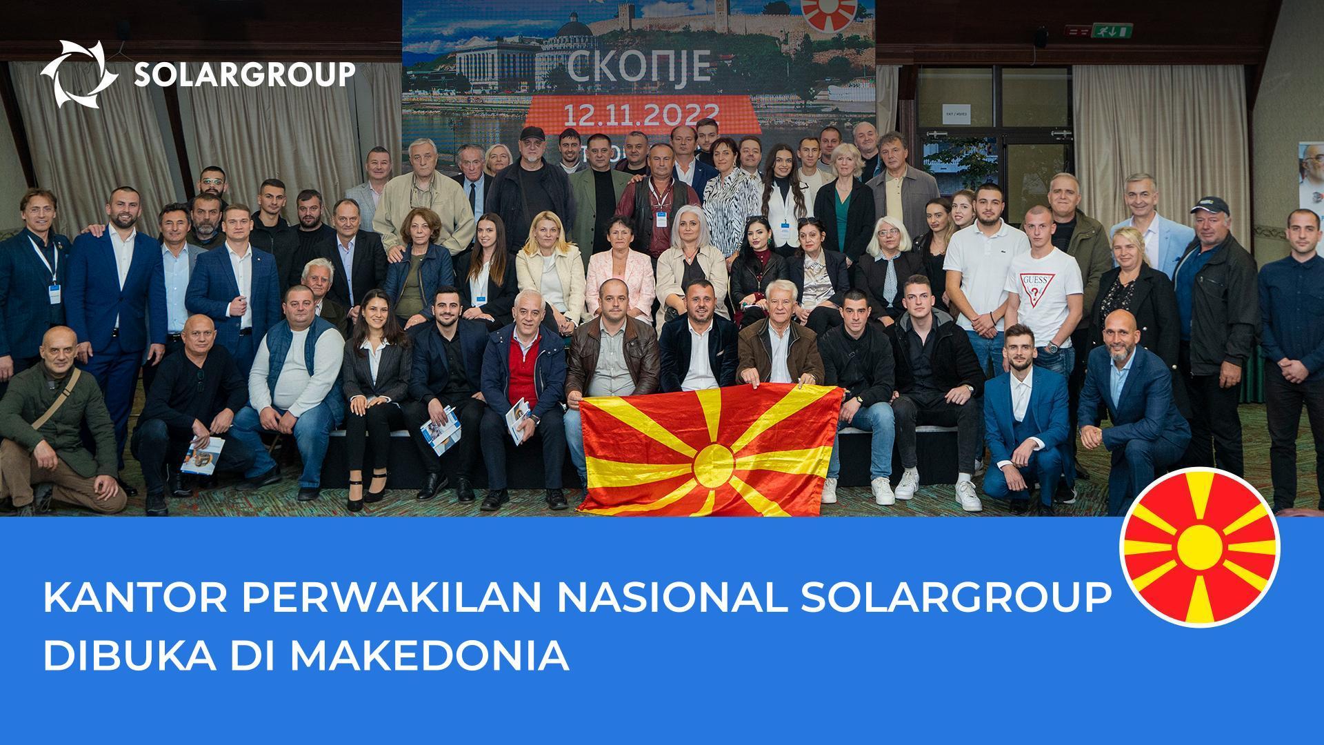 Konferensi SOLARGROUP di Makedonia Utara: pokok-pokok