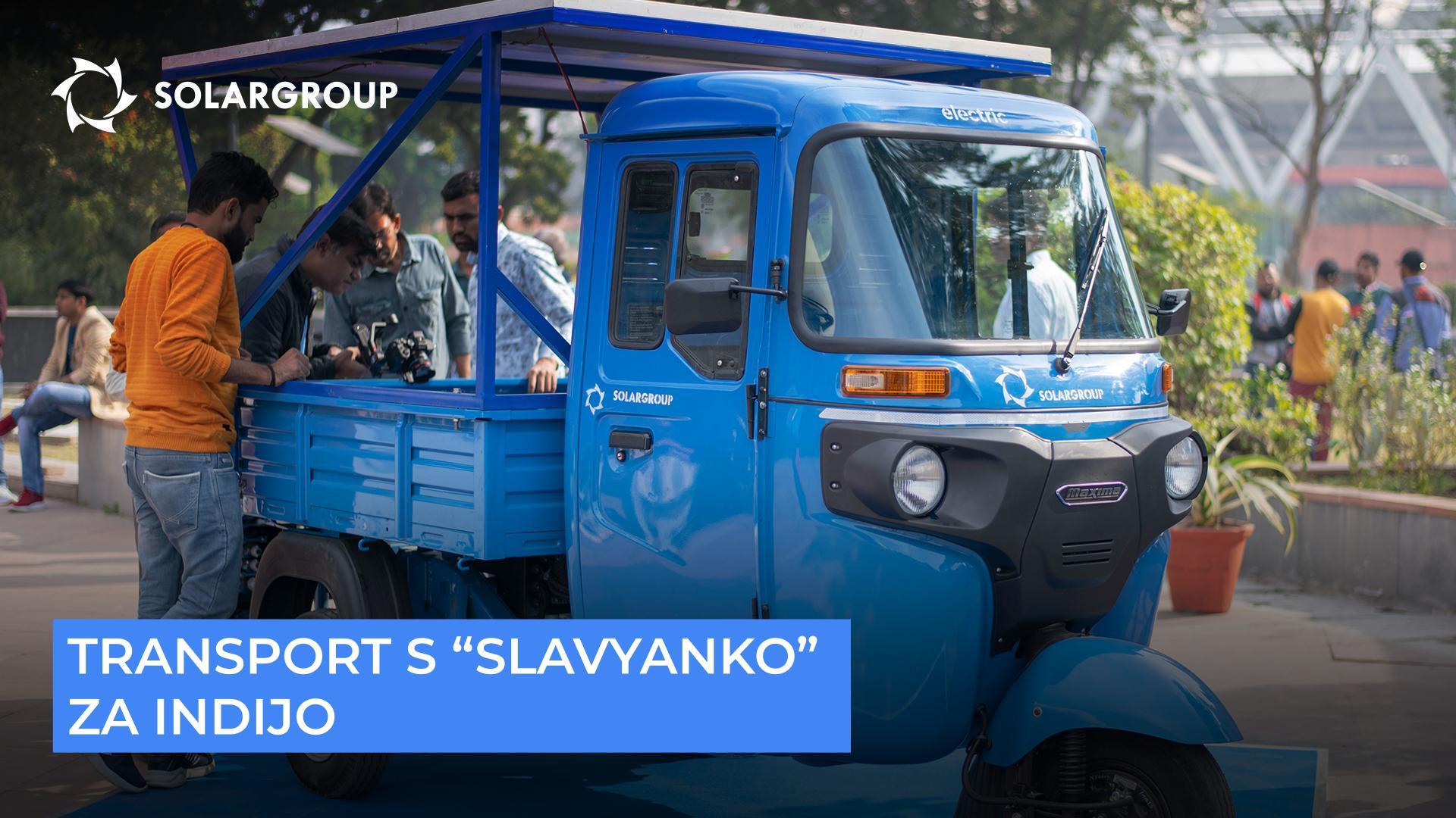 Transport s "Slavyanko" za Indijo