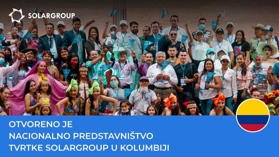 Otvoreno je nacionalno predstavništvo tvrtke SOLARGROUP u Kolumbiji