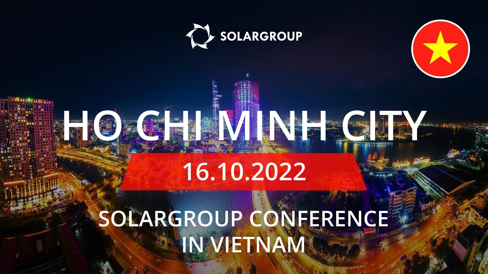 SOLARGROUP conference in Ho Chi Minh City
