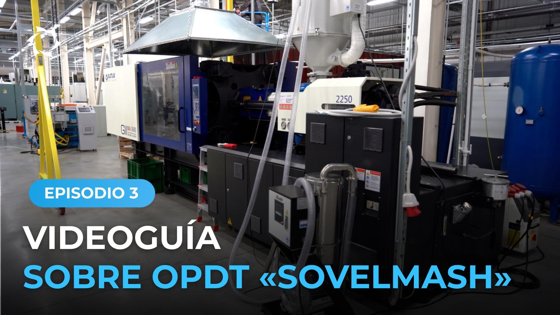 Equipos para la transformación de plásticos en el centro de ingeniería de «Sovelmash»