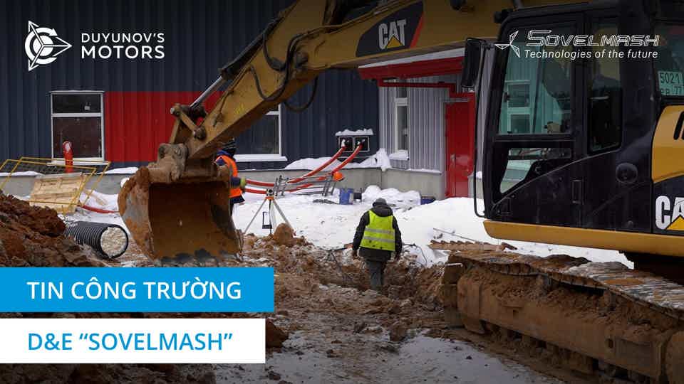 Lắp đặt cửa sổ, thiết bị và thoát nước mưa: Công trường "Sovelmash" hôm nay