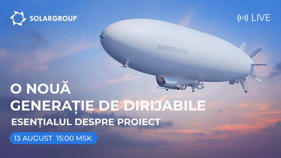 Transmisiune în direct despre noul proiect al SOLARGROUP