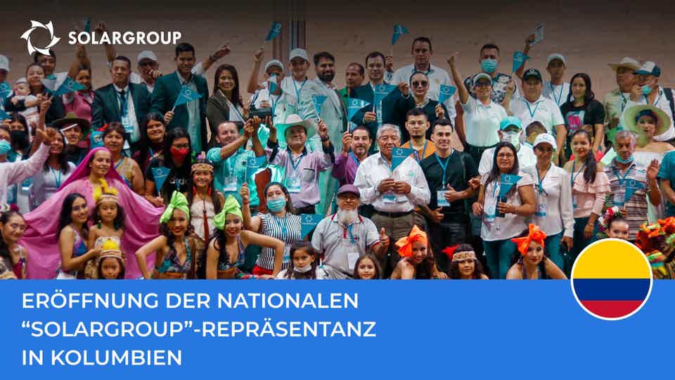 Eröffnung der nationalen SOLARGROUP-Repräsentanz in Kolumbien