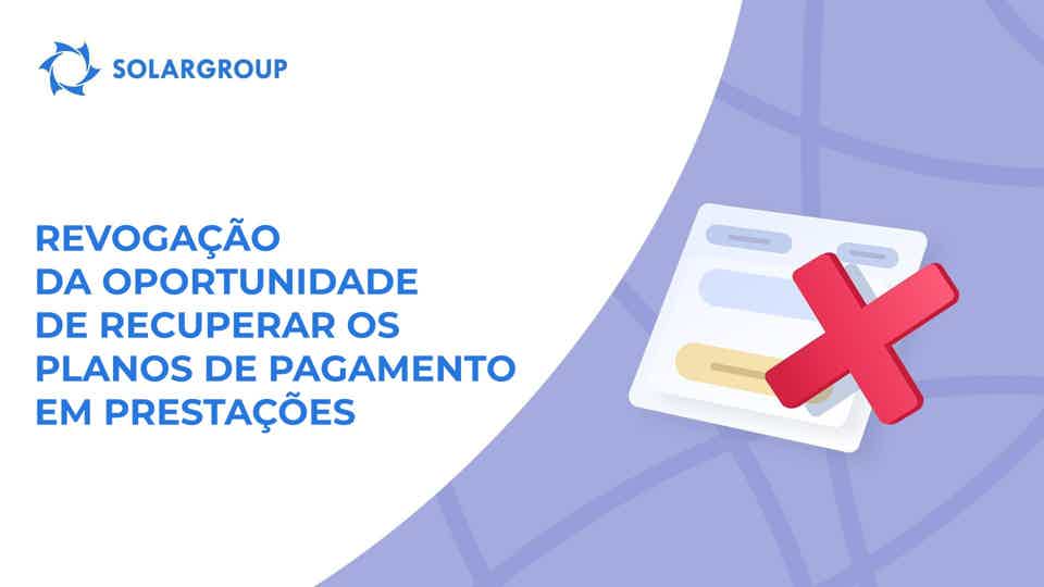 Quem deixará de conseguir recuperar os seus planos de pagamento em prestações a partir de dia 1 de janeiro?