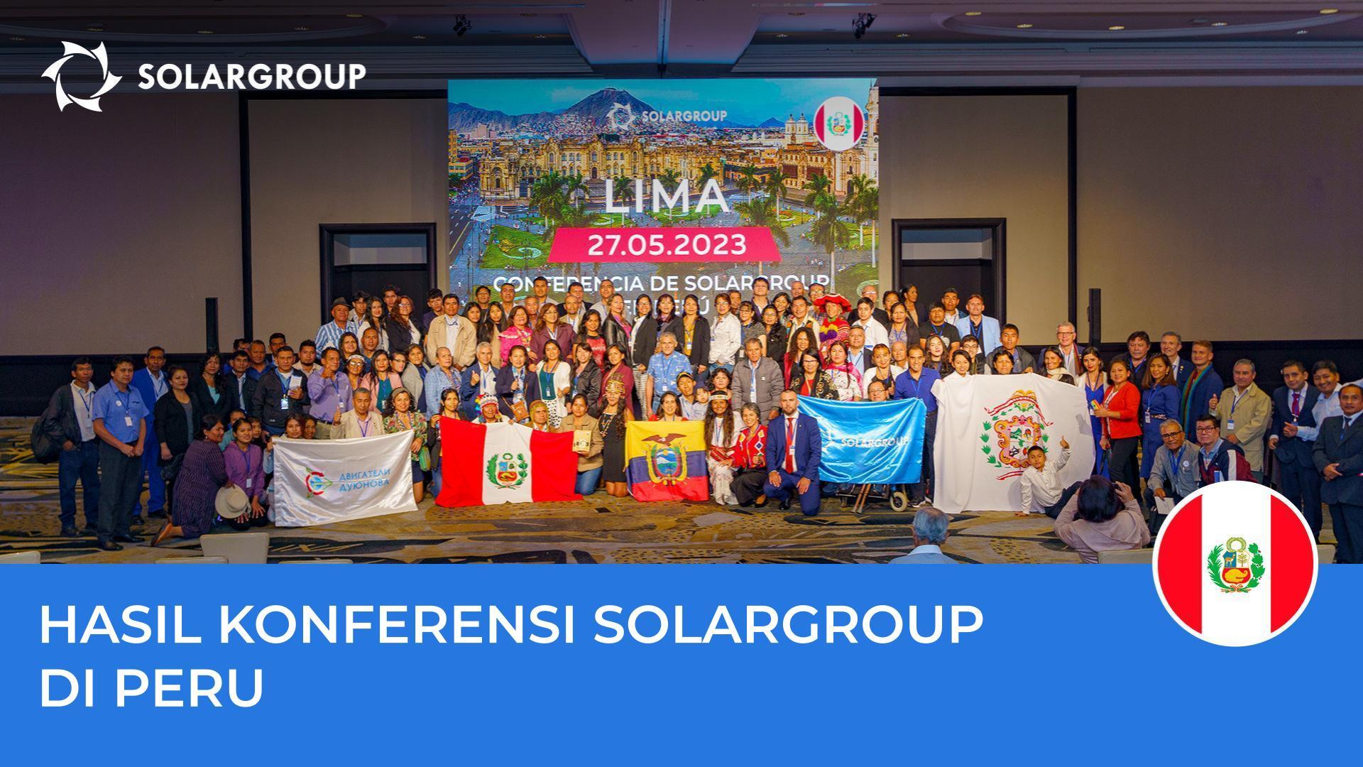 Tingkat baru dalam mengembangkan proyek di Amerika Latin: apa yang ditunjukkan oleh konferensi SOLARGROUP di Peru