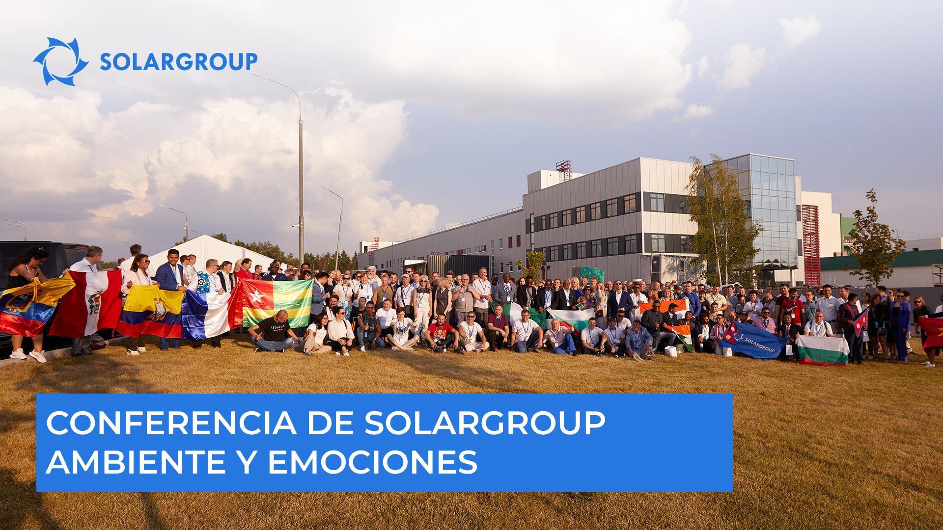 Conferencia de SOLARGROUP: ambiente y emociones