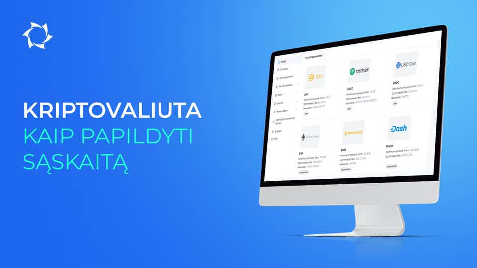 Kriptovaliuta be streso: kaip papildyti sąskaitą, kai įprasti metodai neveikia