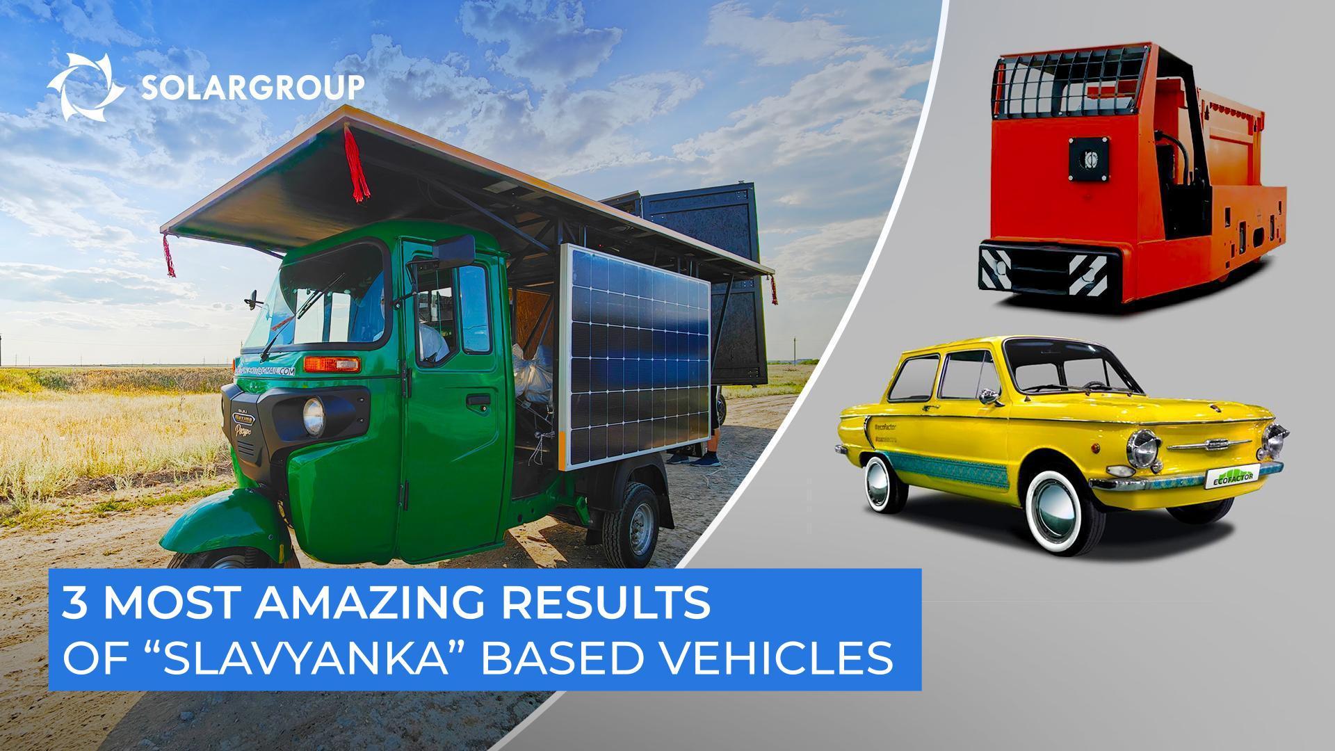 "Slavyanka" based vehicles that impressed in action