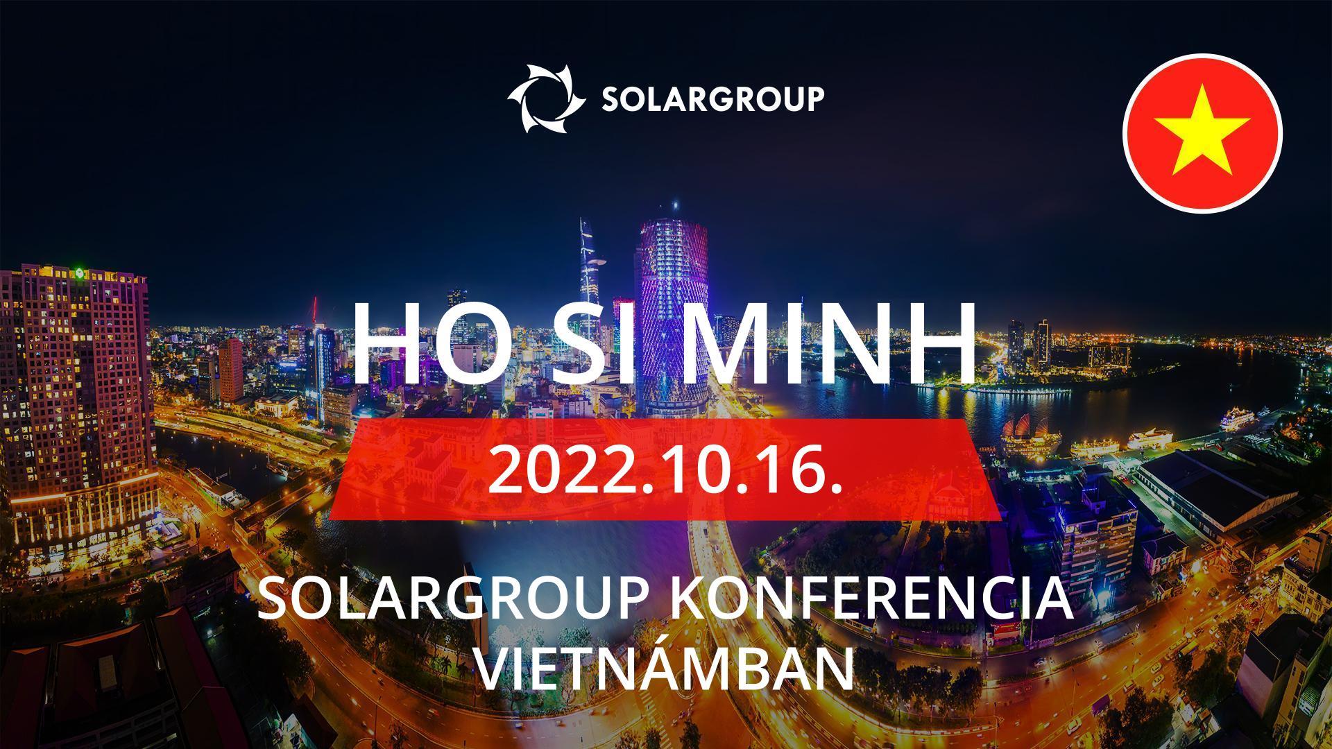SOLARGROUP konferencia Ho Si Minh-ben