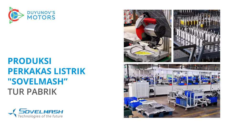 Perkakas listrik "Sovelmash" akan diproduksi di sini: tur pabrik