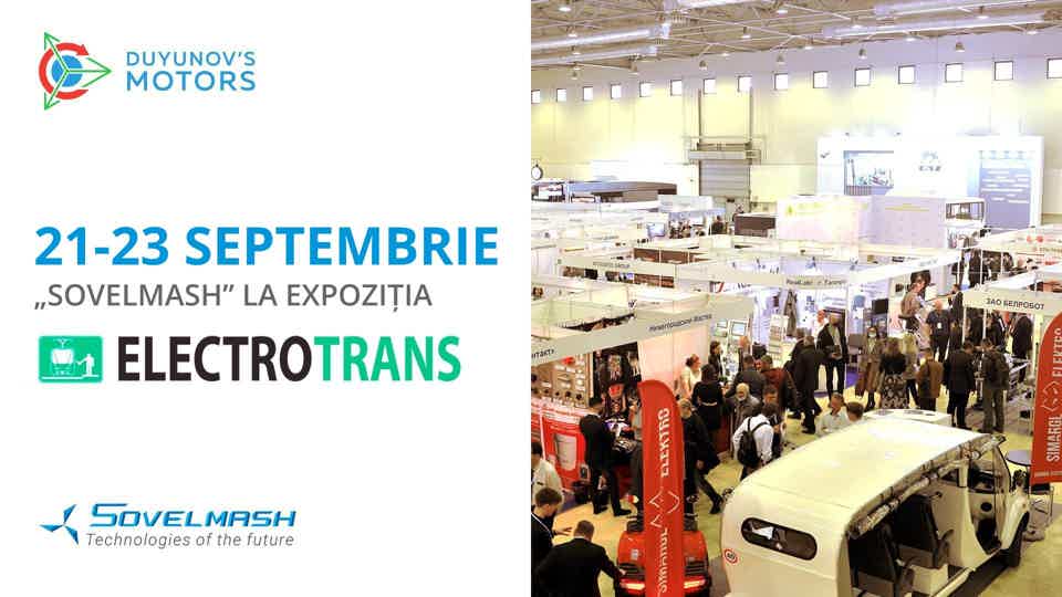 Compania „Sovelmash” participă la expoziția „ElectroTrans”