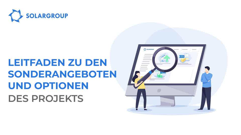 Finden Sie Ihren persönlichen Vorteil: Leitfaden zu den Sonderangeboten und Optionen des Projekts